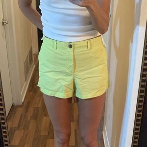 Lime green GAP shorts